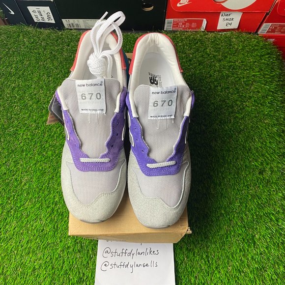 Brand New! New Balance 670 - Made in England (M670GPT) - Size 8.5 - Picture 3 of 10